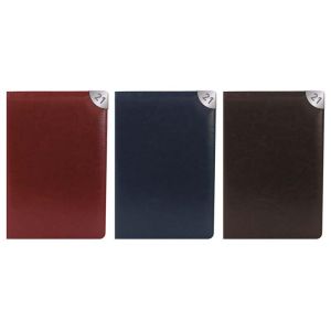 2021 A5 Week to View WTV Embossed Textured Leatherette Design Diary (Burgundy)