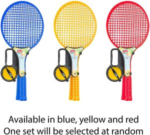 2 Player Fun Sport Soft Tennis Set Kids Gift X 1 Random Color Sent