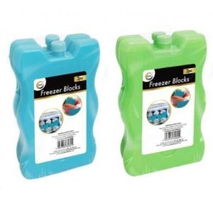 2PC - 220cc Ice Bricks Block - Freezer Cooler Bags, Lunch Boxes