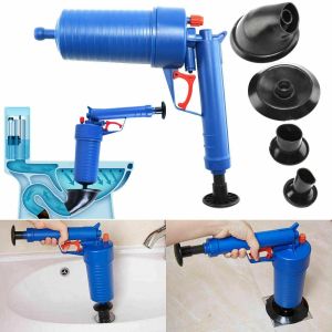 Air Pressure Toilet Plunger High Pressure Manual Powerful Toilet Cleaner