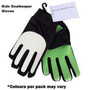 Goalkeeper Gloves Football Boys Kids Junior Sports Soccer Goalie