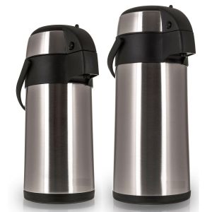3L And 5L Pump Action Airpot Flask Double-Walled Vacuum Insulated Jug