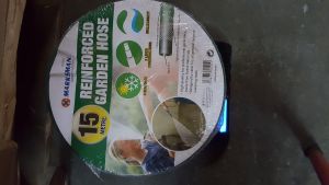 15 METER  1/2'' RAINFORCE GARDEN HOSE PVC