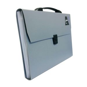 A4 Expanding File 13 Pocket Document Organiser Paper Storage Wallet Folder Rendom Colour Grey