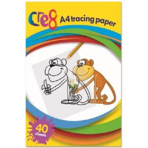 A4 Tracing Paper Pad Drafting Paper 40 Sheets Ideal for Home School Children