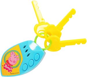 Peppa Pig Electronic Toy Car Keys Pretend Play for Little KIDS Boys & Girls