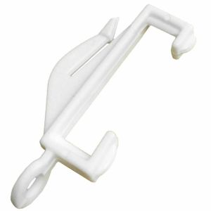 35pc white decorail curtain hooks Decorail White Curtain Hooks Rail