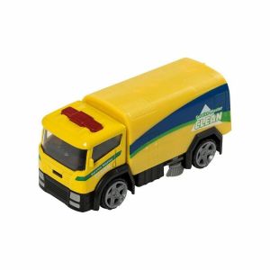 TEAMSTERZ 4' INCH CITY TRUCKS GARBAGE CLEANING FUEL TOY TRUCK [Cleaning Truck]