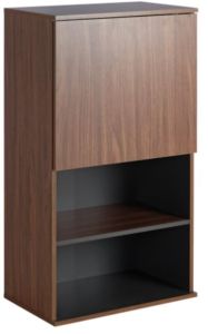 Single Door Wall & Storage Tall Bookself Tidy Organiser Cabinet