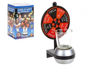 Wheel Of Shots Drinking Game In Colour Gift Box Friends Xmas Game