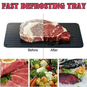 Fast Defrosting Meat Tray Chopping Board Rapid Quick Thawing Plate Kitchen Tool
