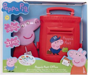 PEPPA PIG POST BOX - 21 PC PLAYSEt