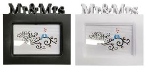 MR AND MRS Picture FRAME [Black]