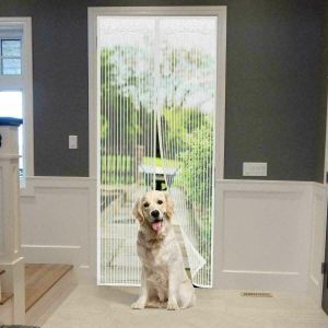 Magnetic Door Mesh Magnetic Instant Screen Door Curtain Opens & Closes For Home