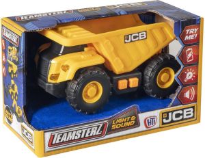 TEAMSTERZ JCB SMALL DUMP TRUCK LIGHT AND SOUND KIDS PLAY