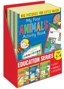 My First Children Animals / Words / Opposites Activity Book Ideal For Children To Enhance Their Learning Skills