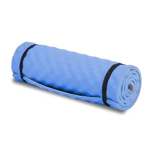 Foam Yoga & Camping Mat Roll Waterproof, Lightweight & Durable Exercise Yoga Mat with elastic Straps