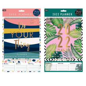 2022 Month View Hanging Calendar Planner With PenMemo Board X 1 Random Design
