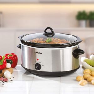 Electric Slow Cooker 6.5L Large Non Stick Removable Ceramic Inner Pot New