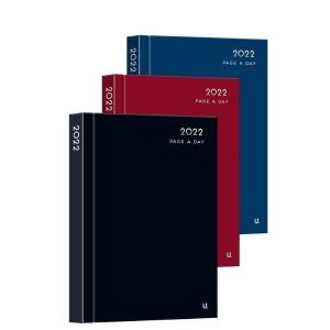 2022 A5 Day To Page Diary Hardback Casebound Appointment Academic Diary