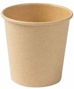 50pcs 8oz Paper Hot Cups Disposable Brown Paper Coffee/Cold Drinks Cups