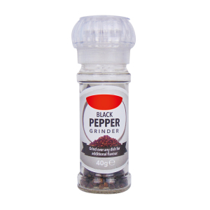 Spice It up Black Pepper Grinder With 40g Gourmet Kitchen Pepper