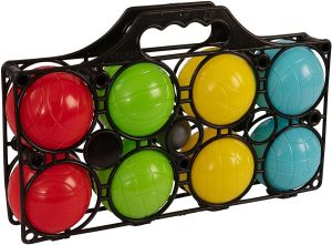 Colourful Fun Sport Plastic Boules Water Filled Bowls Fun Garden Lawn Game