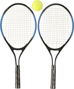 2 Player Tennis Set With Carry Bag Aluminum Alloy Tennis Racquet Set Including Tennis Ball For Kids
