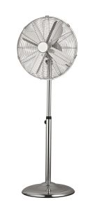 16" Metal Stand Fan Extendable 3 Speed Cool Home office Oscillating Pedestal Fan
