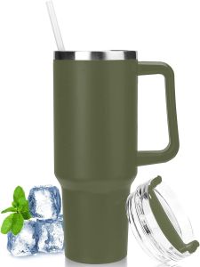 40oz Stainless Steel Travel Mug Tumbler Cup Vacuum Insulated Double Wall Flask