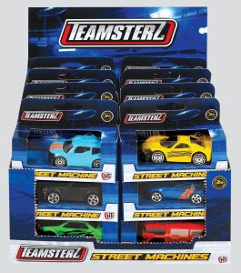 Street Machines-Teamsterz-Single Car-Design May Vary-ASSORTED-1 X SINGLE CAR