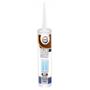 White Frame Sealant Paintable for door frame windows