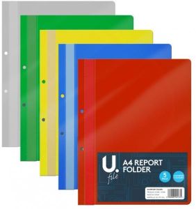 A4 PROJECT Presentation Folders Quality Document Report Files Holds 100 Sheets 