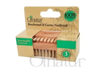 Beechwood & Cactus Nailbrush