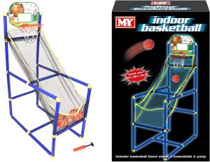 Portable Indoor Outdoor Basketball Stand, Net, Hoop, Backboard Children Sport