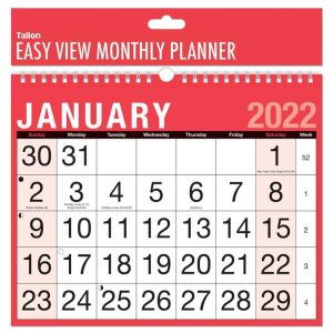 2022 Easy Month To View A4 Planner Wall Calendar One Month To View Office Home
