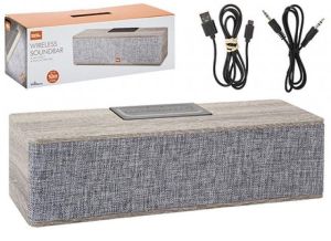 Attractive High Quality Wireless Sound Bar Wood Effect