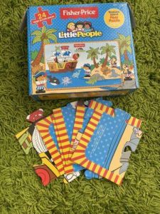 Little People Treasure Land Floor Puzzle 24 Pieces Fisher Price