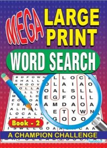 Mega Large Print Word Search Book 2