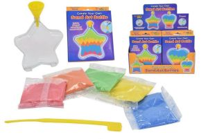 Bottle Sand Art Kit Kids Girls Craft DIY Hobby Set Actiivty Christmas Gift