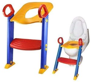 Potty Training Seat | Potty Toilet Seat Baby Kids Children Toddler Child Toilet Potty Training Step Ladder Seat Chair Steps Assistant for Girls and Boys