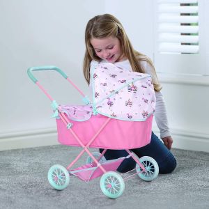 Babyboo Junior Roamer Pram | Childrens Baby Doll Pushchair Great Gift