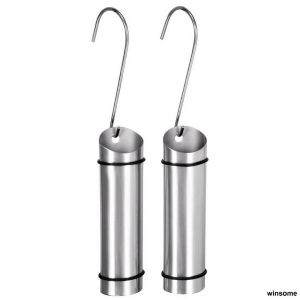 2 x Radiator Hanging Humidifiers Stainless Steel 