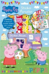 peppa pig paradise sticker