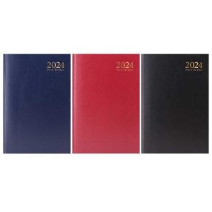 2024 Diary A5 Week to View Diary With Half Saturday & Sunday Page WTV Organizer