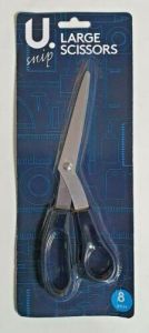 Large 8" Stainless Steel Scissors Textile Fabric Home Arts and Crafts General