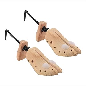 MantraRaj 2 x Women Shoe Stretchers Pair Shoe Tree Stretcher Expander Premium Ladies Pine Wood Stretchers Professional Wooden Shoe Stretchers for All Shoe Types Size 3-7