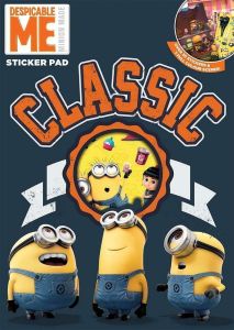 Disney Character Despicable Me Minions Sticker Pad Children's Kids Fun Activity