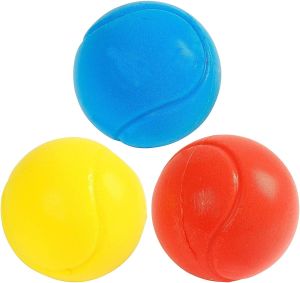 Fun Sport Small Soft 70mm Tennis Balls | Perfect Foam Sponge Ball For Kids' Games