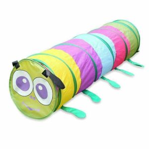 Kids Animal Pop Up Crawl Tunnel Tube Play Tent Toy Garden Game